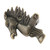 4pcs Antique Horse Shape Jewelry Chest Wood Box Decorative Feet Leg Corner Protector