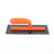Masonry Plastering Trowel Anti Slip Wear Resistant Steel Serrated Edge Bricklayer Trowel for Wall Plastic Handle