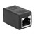 10PCs Network Cable Connector Shield RJ45 Double Way Adapter for 8P8C Computer Broadband