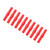 10pcs 4mm Insulated Banana Coupler Female to Female Extension Banana Plug Connector for Electronics AppliancesRed