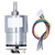 JGB37‑520 Speed Reduction Gear Motor Electric Micro DC Geared Motor with Encoder DC12V20RPM
