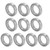 10Pcs Ball Bearing Stainless Steel High Rotating Speed Roller Skates Pulley Parts S6906Z