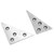 2Pcs Angle Block High Accuracy Manganese Steel Machinist Measuring Tool with Storage Box