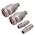 2 Sets Pneumatic Quick Connector Jackhammer ExplosionProof SelfLocking C Type Joint SM+PM20