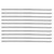 10PCS 1.5mm Fully Ground Machine Reamer High Speed Steel Cutting Processing Tool