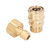 5000PSI High Pressure Washer Fittings Washing Machine Pipe Adapter Female Male Connectors M22x1.5mm Female Thread Plug Male Thread Socket