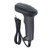 USB Wired Barcode Scanner 1D Barcode Scanning Gun Handheld Barcode Reader for Store Supermarket Warehouse