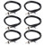 10Pcs Thermistor Sensor NTC Temperature Probe Hex Head 1 Meter Cable Length M8 Thread10K