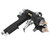 Double Head Spraying Gun Set Wearproof Corrosion Resistance Hard 2 Head Painting Gun Set