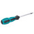 Triangle Screwdriver Chrome Vanadium Alloy Steel Hardware Tools with 0.2in Diameter of Metal Rod3mm