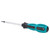 Triangle Screwdriver Chrome Vanadium Alloy Steel Hardware Tools with 0.2in Diameter of Metal Rod3mm