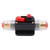 Circuit Breaker Red Copper Phenolic Plastic Fuse Holders for Car Audio System Protection40A
