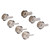 7Pcs Hot Air Gun Nozzle Kit Oblique for 861 Soldering Desoldering Station Accessories