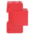 Orange Red Combiner Box Surge Protection Device Distribution Box Voltage Surge Arrester Device 40KA DC1000V 3P