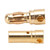 10Pcs 3.5mm Female Banana Plug Pure Copper Gold Plated Bullet Banana Connectors for Electronic Measurement Accessories