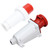 Waterproof Socket IP67 Industrial Aviation Plug Surface Mounted 4 Pin 3P+E 380V415V 63A