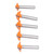 5Pcs 1/4 Shank Router Bit for Cabinet Door Woodworking Cutter Tools Milling Cutter