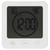 Digital Display Thermometer White Outdoor Garden Waterproof Temperature Meter with Hook