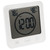 Digital Display Thermometer White Outdoor Garden Waterproof Temperature Meter with Hook