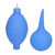 2Pcs Bulb Air Blower Rubber Mini Squeeze Precipitator 1 Way Intake Hand Operated Tools