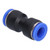 50Pcs Straight Pneumatic Connector Push to Connect Fittings for PU-10 Air Tube