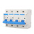 Rail Mount Circuit Breaker 4 Pole 400V 80A Versatile Safety Protection Flame Retardant Disconnect Switch for Home
