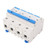 Rail Mount Circuit Breaker 4 Pole 400V 80A Versatile Safety Protection Flame Retardant Disconnect Switch for Home
