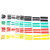 164Pcs Heat Shrink Tubing Insulation Protection Shrinkable Combination Set Colorful