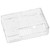 Shell Protective Box Frosted Case Cover ABS for Raspberry Pi 3B 3B+ E Style with Screws(Transparent )