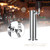 Single Chromed Tap Stainless Steel Beer Draft Tower Faucet Bar Homebrew for Kegerator
