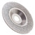4in Diamond Grinding Disc Wheel Coated Grit 60 Convex Stone Tools for Angle Grinder
