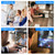 Portable BT Conference Microphone Speakerphone Built-in Speaker 360° Omnidirectional Mic with Mute Function Volume Adjustment for PC Computer Laptop Mobile Phone Home Office Video Meeting Recording Chatting Gaming Online Class