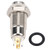 8mm Momentary Push Button Switch Waterproof Push Button Start Switch with Light 3VBlue