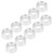 10pcs/Set Aluminum Alloy Spacer Round Gasket Interval Structure Support Fittings Outer Diameter 8mm