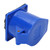Industrial Power Socket 3‑Pin 1‑Phase Explosion‑Proof Concealed Installation 32A 220‑250V