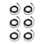 5PCS Magnetic Switch Sensor ABS Housing 100mA 2 Wire Normally Open Magnetic Sensor for Industry AC DC5‑240V