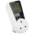 LCD Display Power Energy Usage Meter Plug in Voltage Amps Monitor  230‑ AC