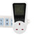 LCD Display Power Energy Usage Meter Plug in Voltage Amps Monitor  230‑ AC