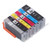 Ink Cartridge Printing Accessory Part for PIXMA MG5740 MG6840 MG7740 TS5040 TS6040 TS8040 6 Color BK BK C M Y GY