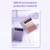Desktop Calculator 12 Digit Large LCD Display Big Round Button Cute Gradient Colored Calculator Suitable for Office School Home for Kids Students Accountant