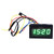 Car Smart Digital Thermometer 3 in 1 Nightlight LED Digital Display Electronic Clock Voltmeter