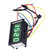 Car Smart Digital Thermometer 3 in 1 Nightlight LED Digital Display Electronic Clock Voltmeter