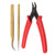 Electric Plier with Elbow and Pointed Tweezer Corrosion Magnetic Resistance Electronic Repair Kit