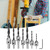 7pcs Woodworking Countersunk Drill Bit 5 Flute Chamfer Tool with Hex Key
