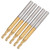 5Pcs 3Flute Flat End Milling Cutter Round Shank TiPlated Accessories 3.175 x 2 x 5 x 40