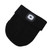 LED Beanie Hat Adjustable Brightness USB Rechargeable Soft Warm Knitted Hat with Light for Night Walking Fishing Black