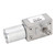 DC Gear Motor 12mm Single Shaft Reversible Self Locking Turbine Worm Gear Reduction Motor with Fixing Base 8RPM