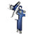 1.0mm Mini HVLP Air Sprayer Airbrush Kit Paint Spraying Tool Gravity-Feed Air Brush Set Auto Car Painting for Spot Repairing