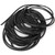 Spiral Wire Wrap Cord Flexible Cable Organizer Management Black for Computer Room WiringΦ20-2.5m