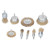 9Pcs Wire Wheel Drill Bits with Rod for Electric Grinder Polishing Grinding Brush